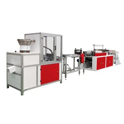 Rulo yasash mashinasida it axlat xaltasi